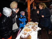 Rozsvícení stromečku v obci Vlkava